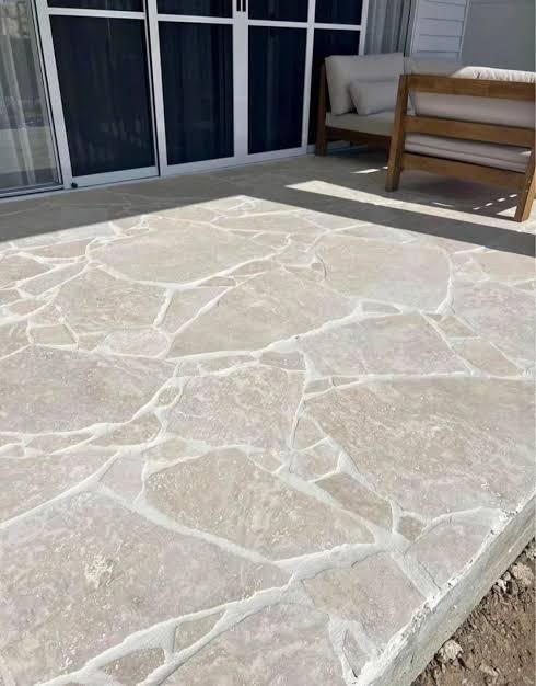 Travertino Laminado Abaulado